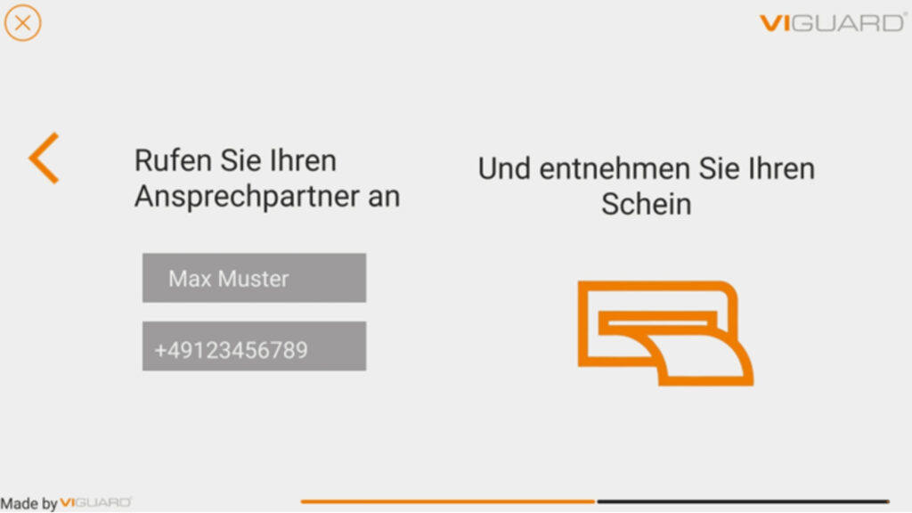 Passierschein drucken